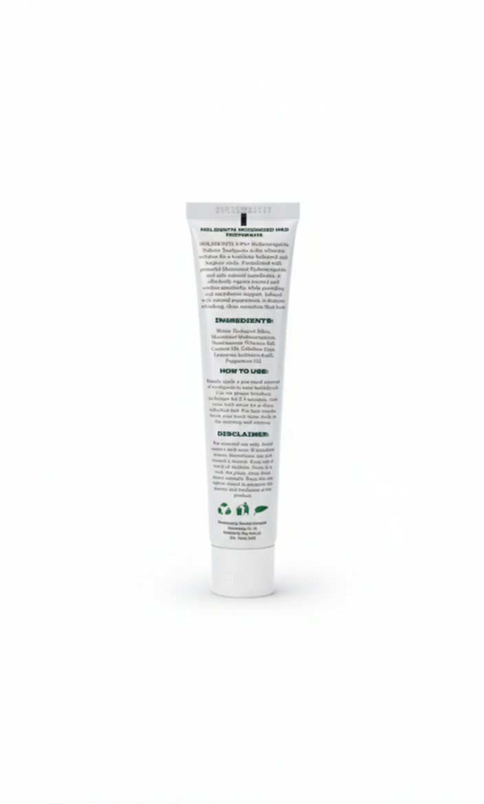Holidentix Micronized Hydroxyapatite Toothpaste, Fluoride Free Toothpaste, Appropriate for Sensitive Teeth