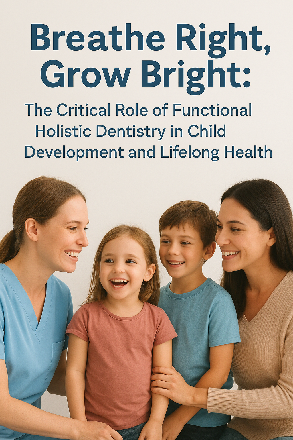 Breathe Right, Grow Bright: The Critical Role of Functional Holistic Dentistry in Child Development and Lifelong Health