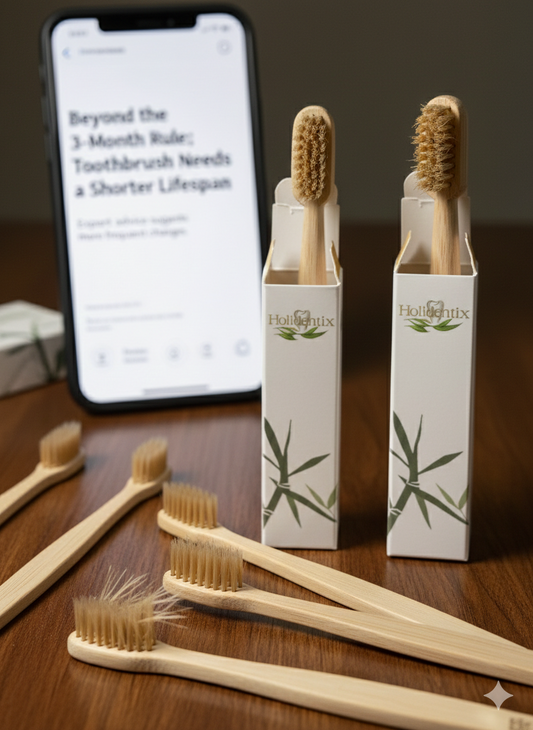 Beyond the 3-Month Rule: Why Your Toothbrush Needs a Shorter Lifespan