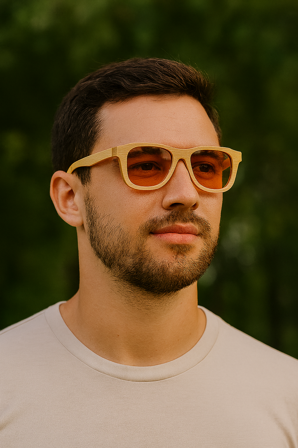 ZenVision: Blue Light Blocking Bamboo Wood Glasses – Nighttime Eye Relief and Reading – Lightweight Handcrafted Natural Wood Frames